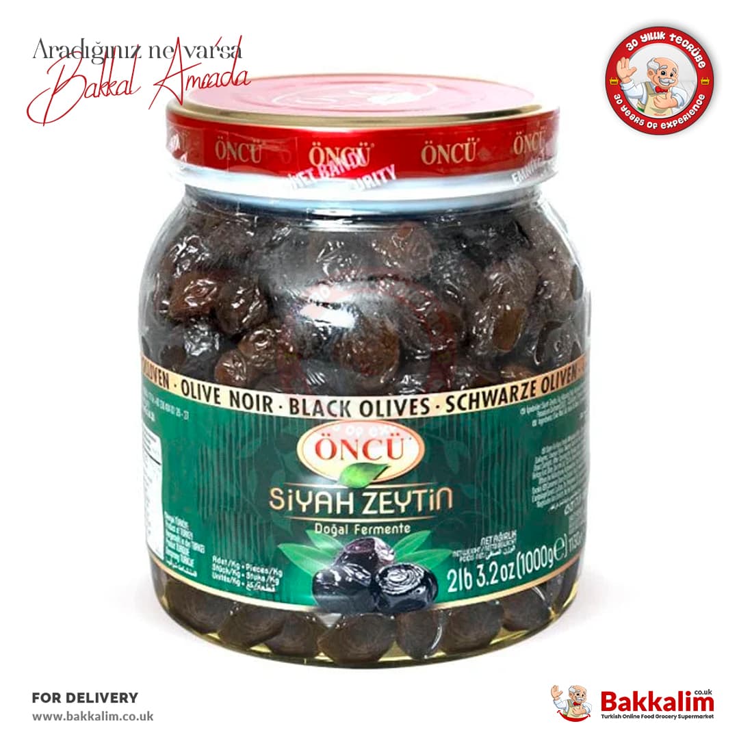 Öncü Kuru Sele Siyah Zeytin 1000 G