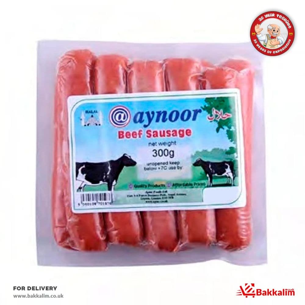 Aynoor 300 Gr Helal Sığır Sosis