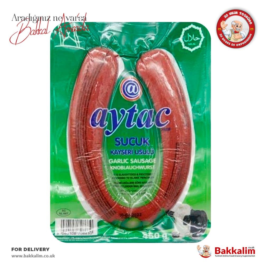 Aytaç 450 Gr Helal Kayseri Usulu Hava Kurusu Sucuk