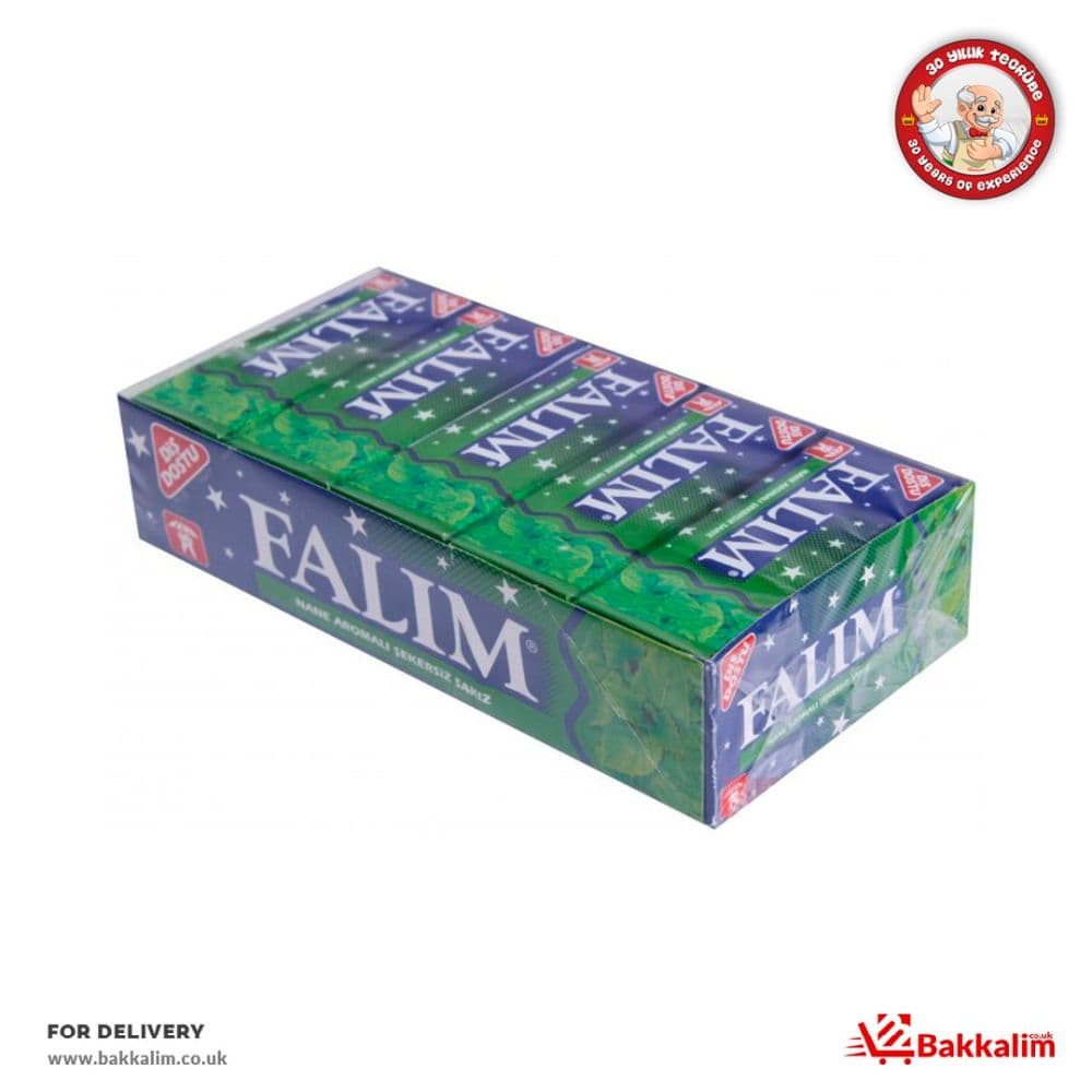 Falım 5li Paket 20 Adet Nane Aromalı Şekersiz Sakız