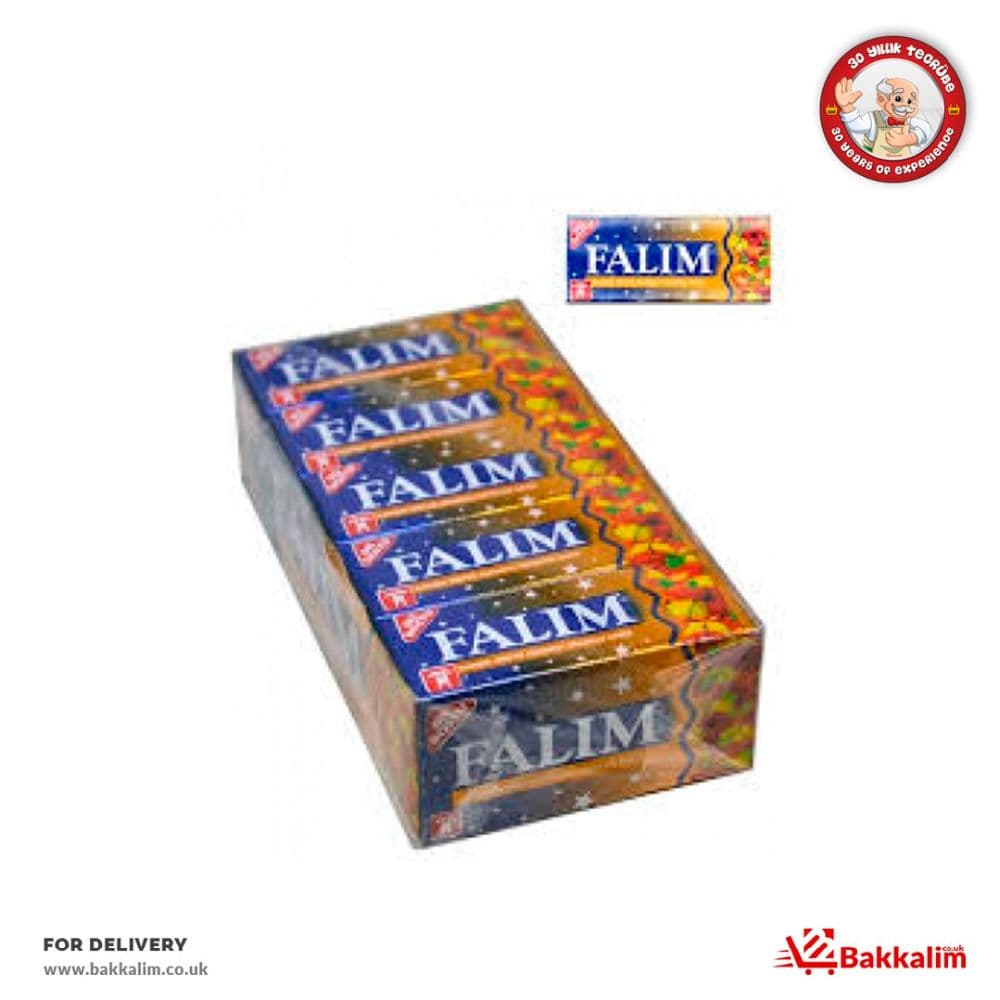 Falım 5li Paket 20 Adet Karışık Meyve Aromalı Şekersiz Sakız
