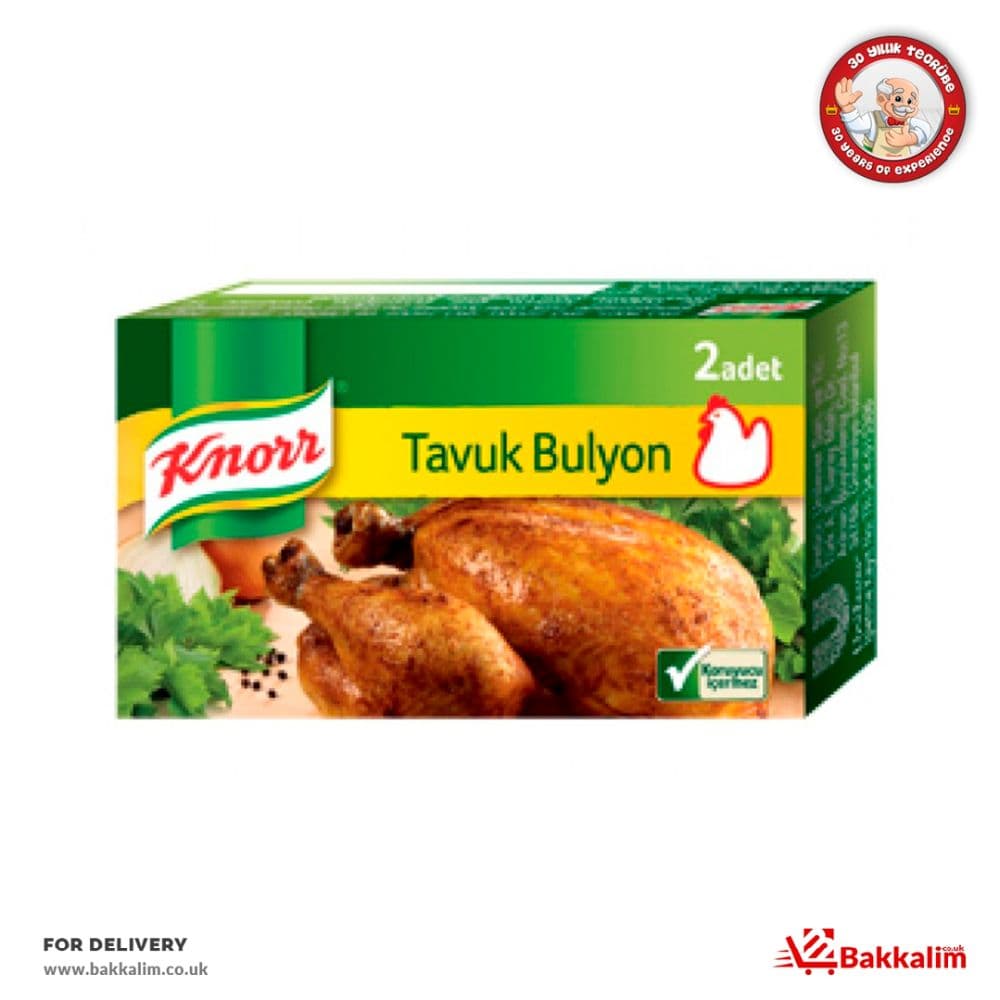 Knorr 20 Gr 2 Tablets  Chicken Bouillon