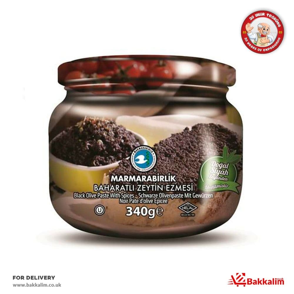 Marmarabirlik  340 Gr Baharatlı Zeytin Ezmesi