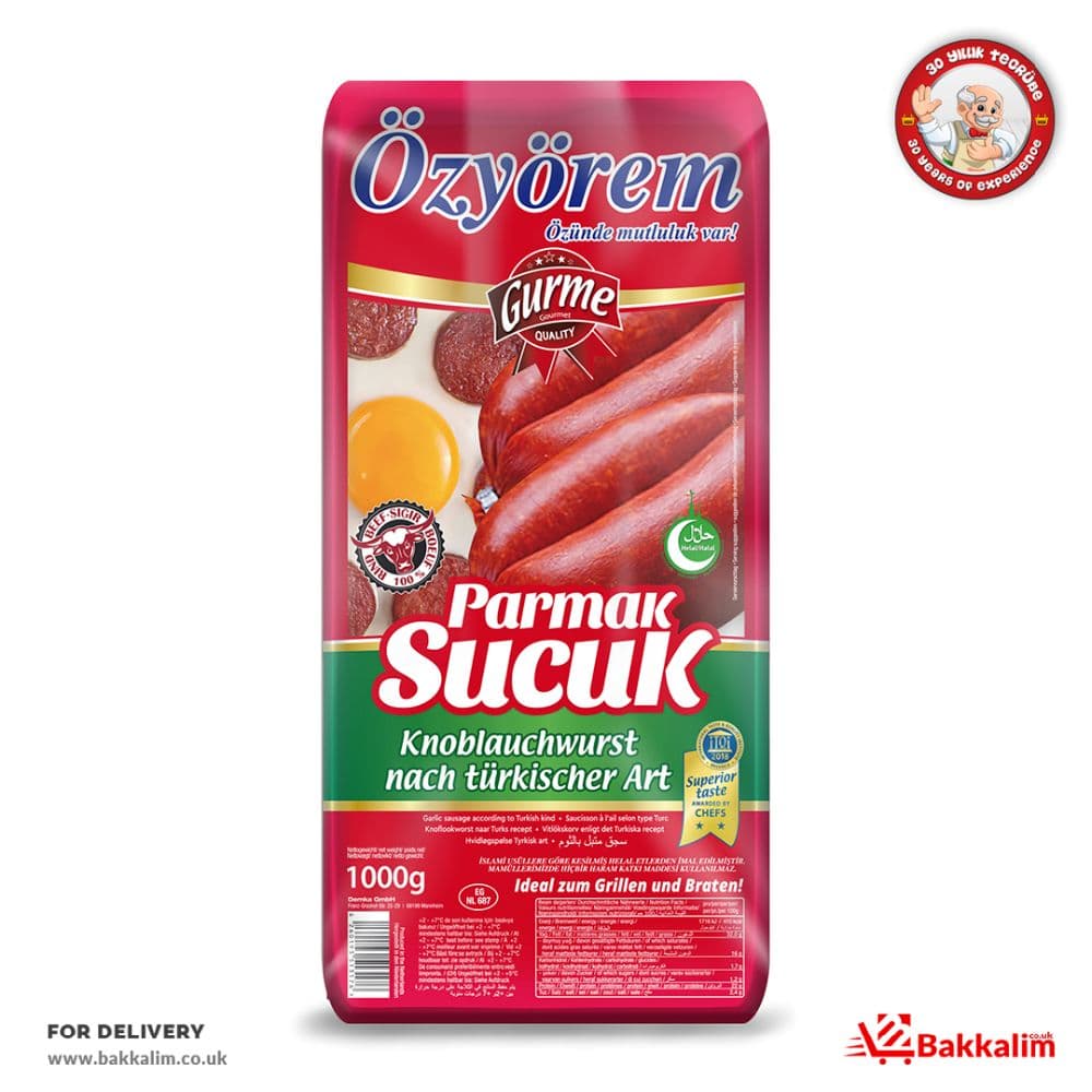Özyörem 1000 Gr Parmak Sucuk