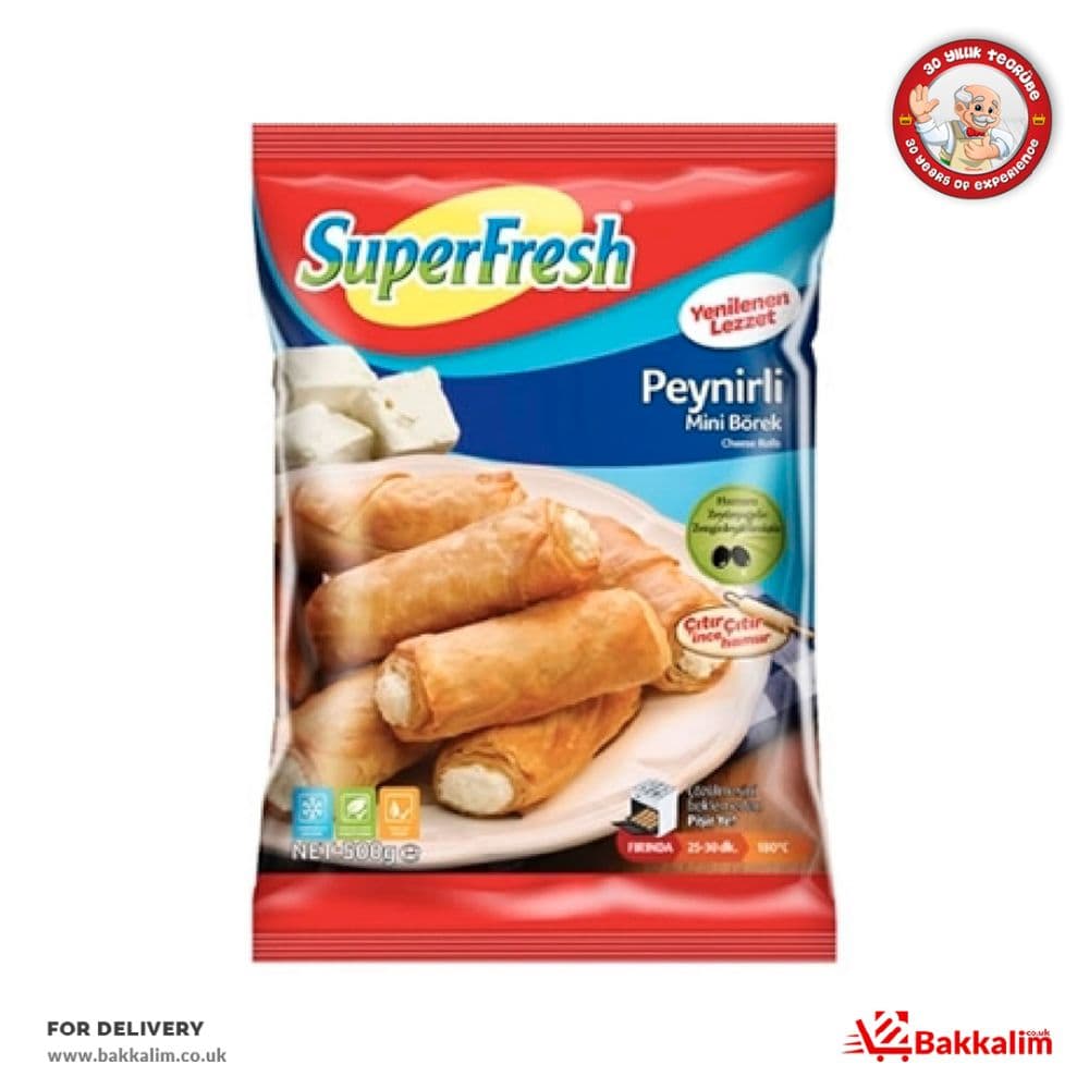 Superfresh 500 Gr Mini Rolls With Cheese