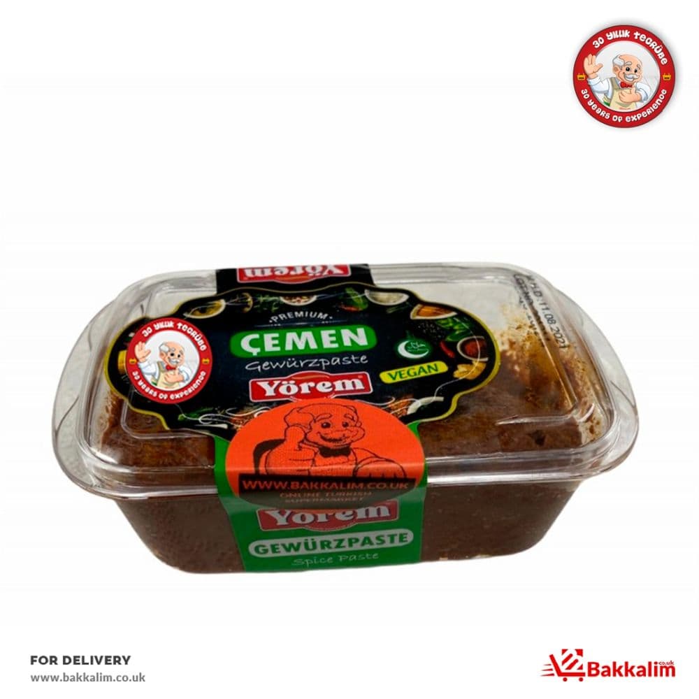 Yörem 200 Gr çemen Ezmesi Vegan