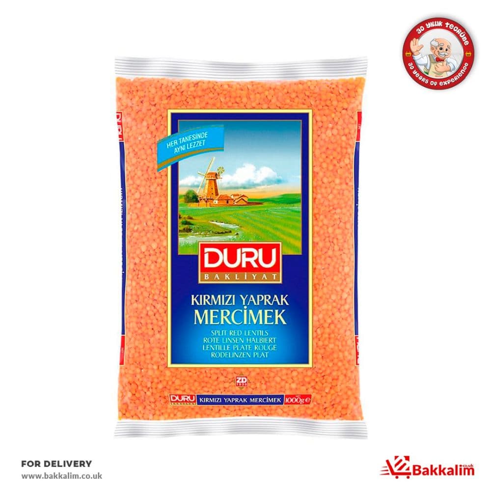 Duru 1000 Gr Split Red Lentils 