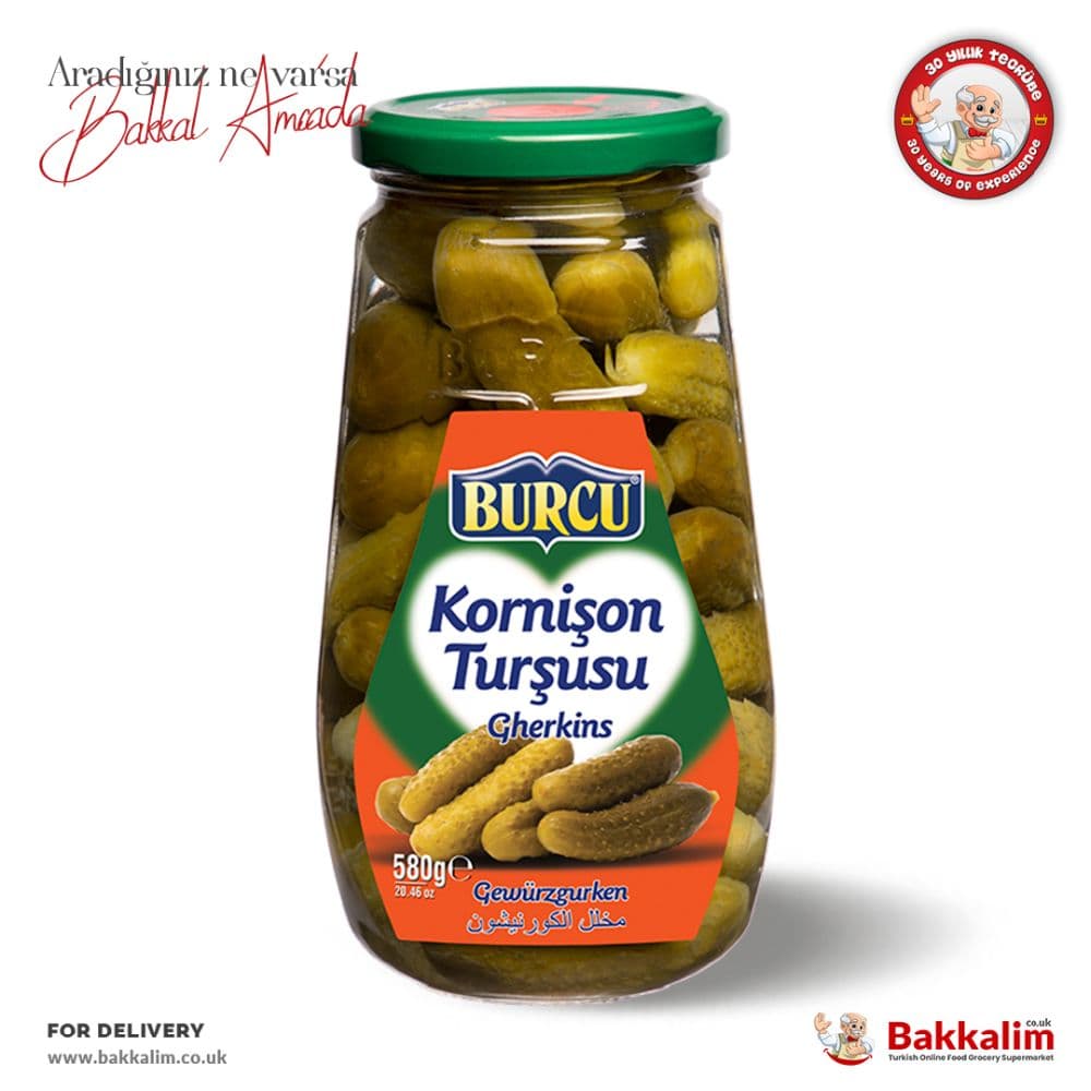 Burcu Gherkins 580g