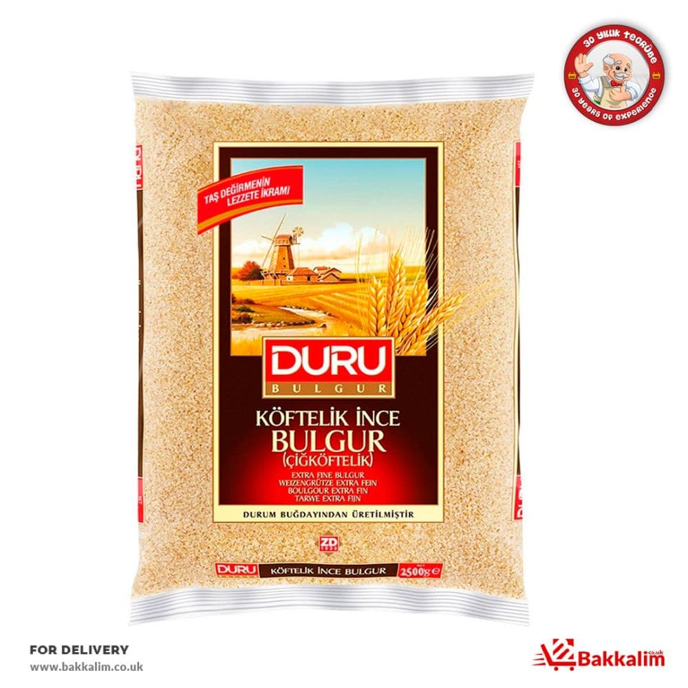 Duru 2000 Gr İnce Bulgur (Çiğköftelik) 