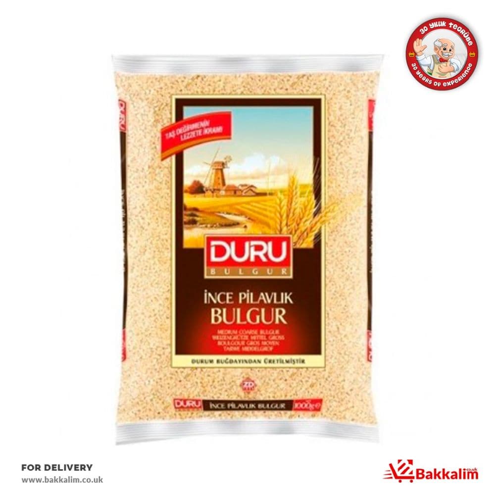 Duru 1000 Gr Midyat Bulgur (ince Pilavlık)  