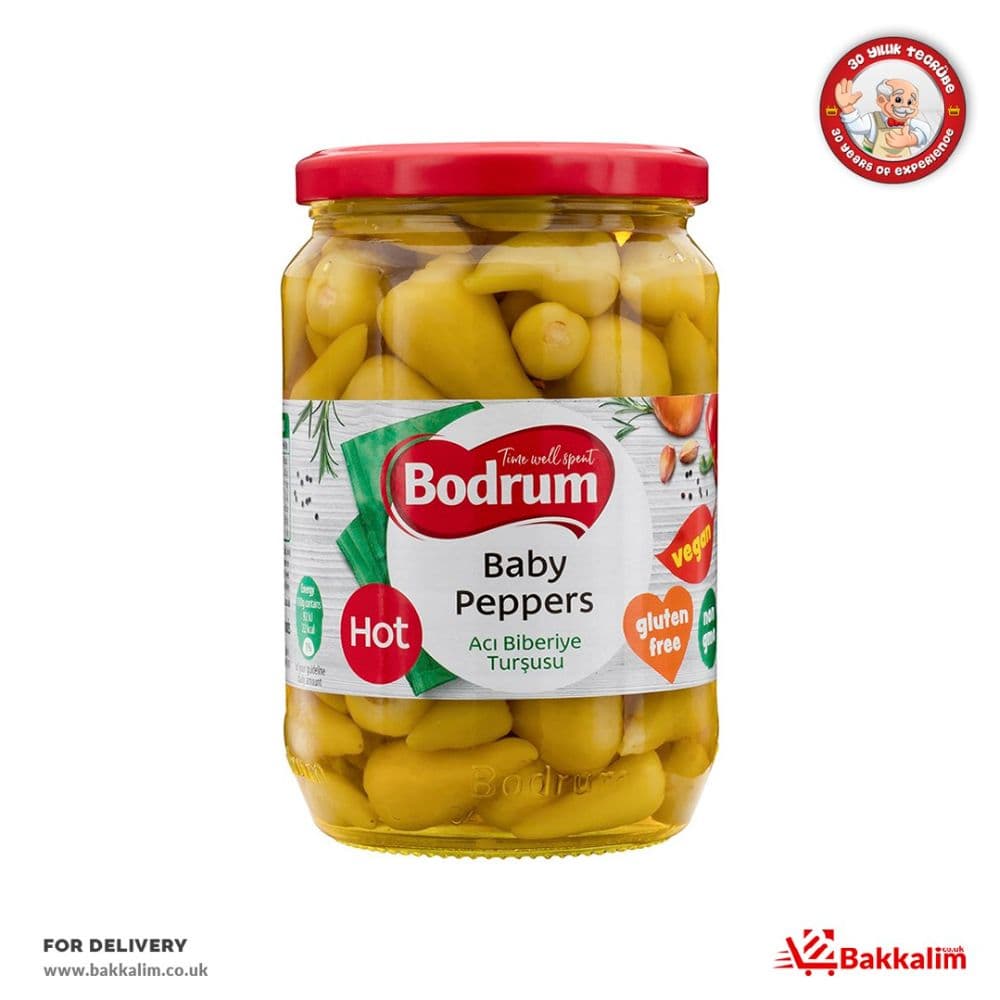 Bodrum 640 Gr Aci Biberiye Turşusu  