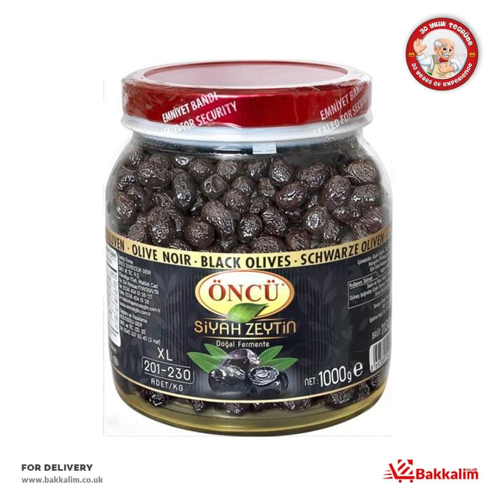  Öncü 1000 Gr XL Siyah Zeytin  