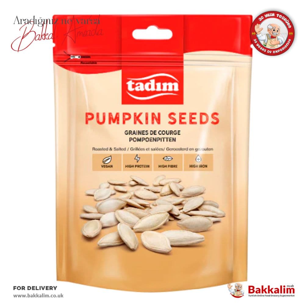 Tadim 180 Gr Pumpkin Seeds Roasted Salted 
