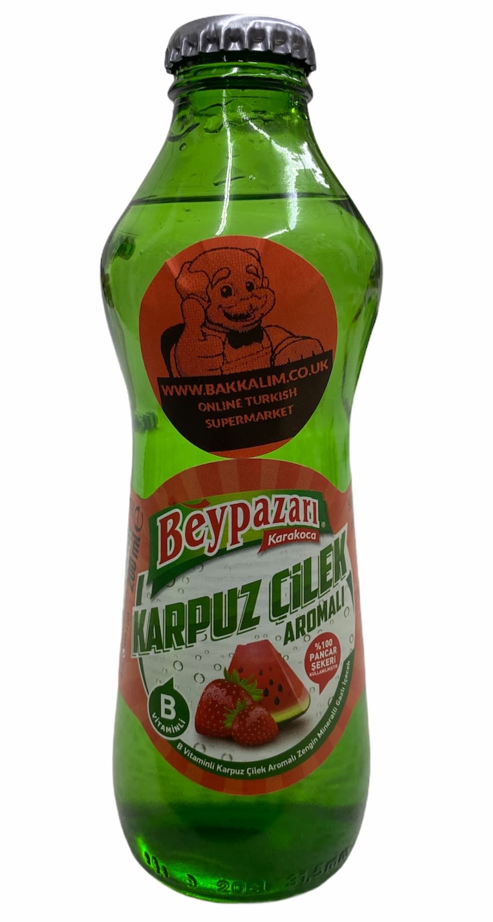 Beypazarı 200 Ml Çilekli Karpuzlu Maden Suyu