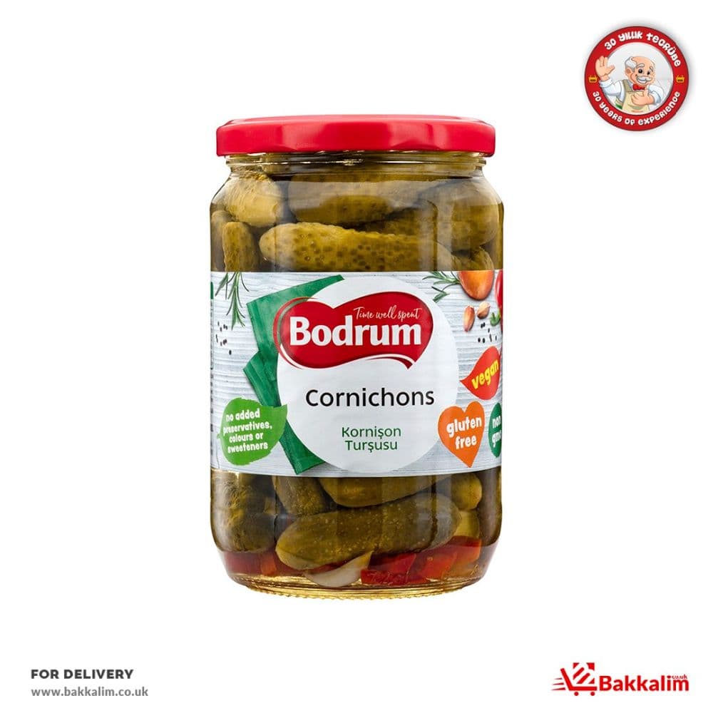 Bodrum 680 Gr Kornişon Turşu