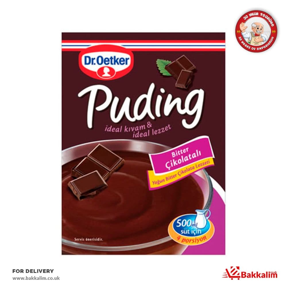 Dr Oetker 111 Gr Bitter Chocolate Pudding 