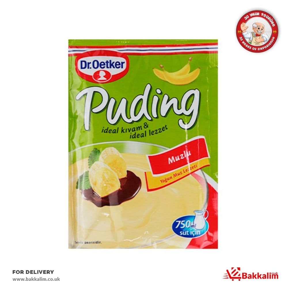 Dr Oetker 102 Gr Banana Pudding 