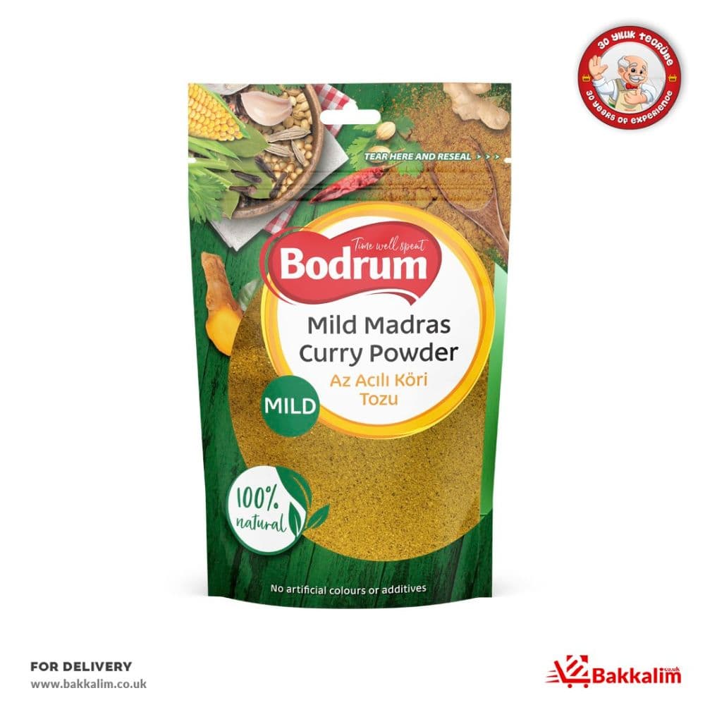 Bodrum 100 Gr Az Acılı Köri Tozu  