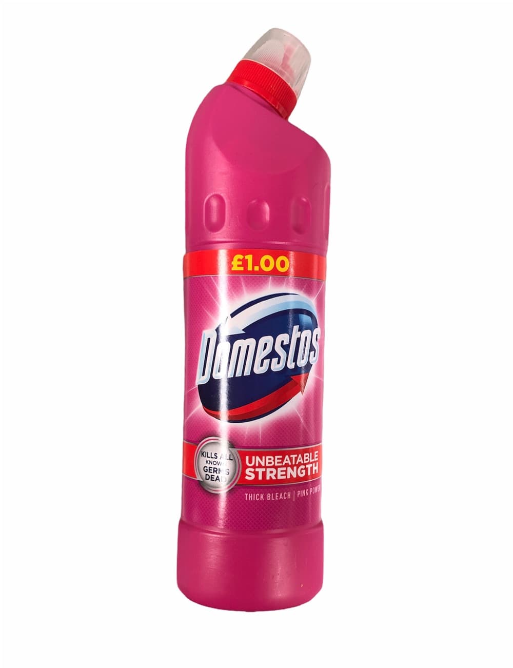 Domestos Rakipsiz Güç Kalın Çamaşır Suyu Pembe Güç 750ml