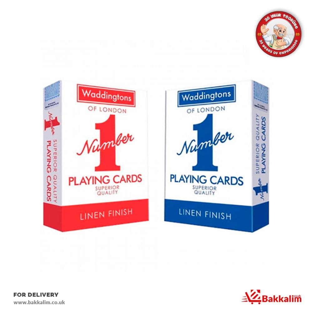 Waddingtons 1 Numara Oyun Kartları