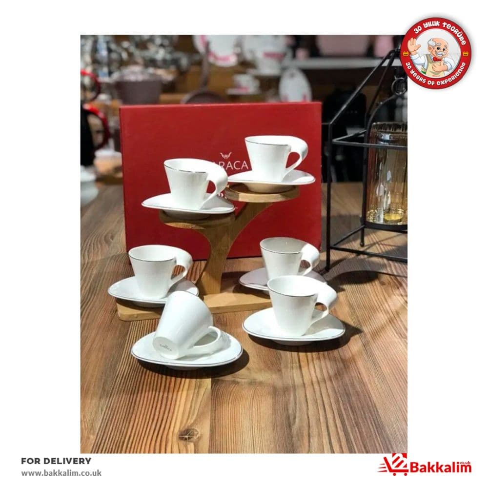 Karaca 6 Pcs Spire Espresso Cups Set Of 