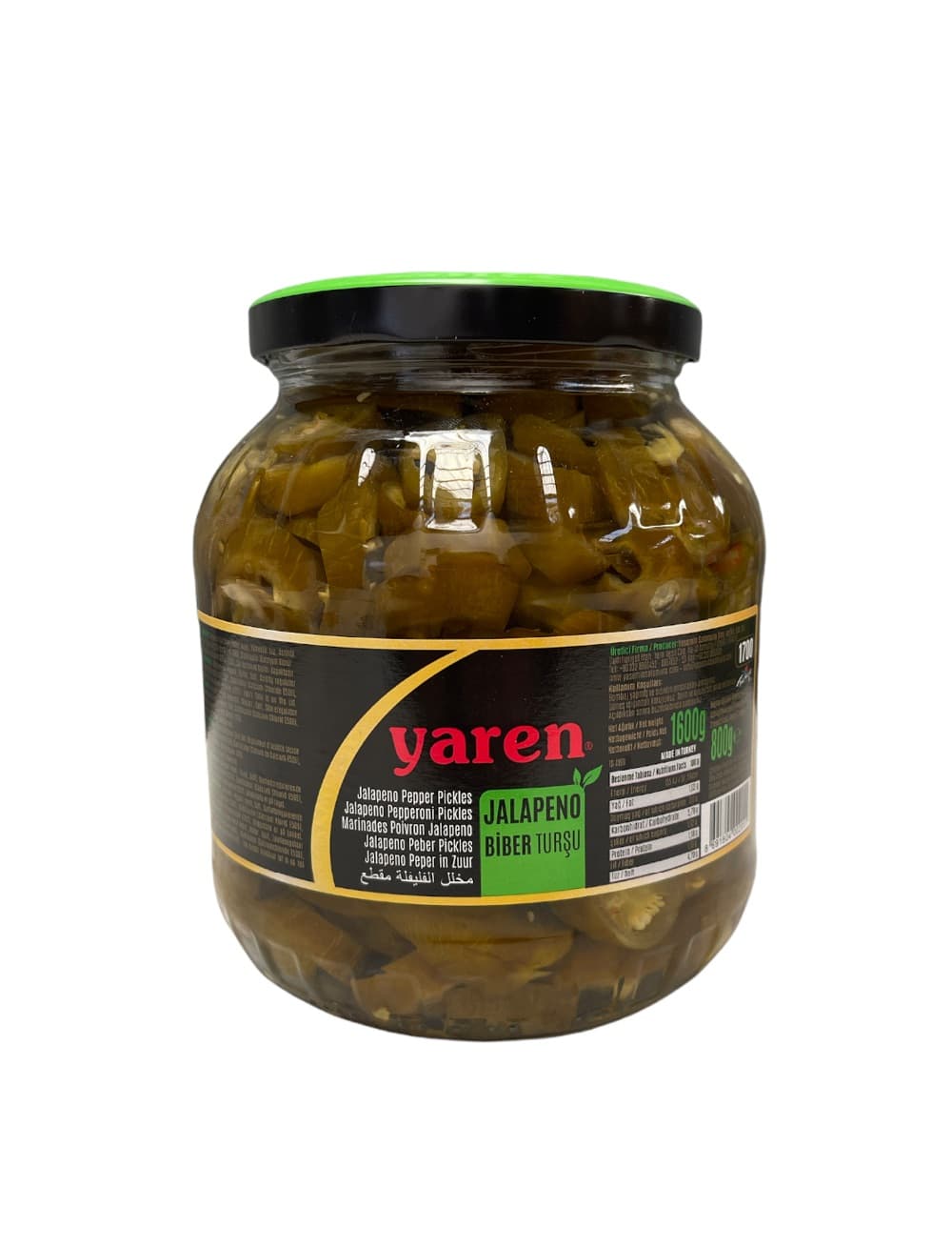 Yaren Jalapeno Biber Tursusu 1600gr