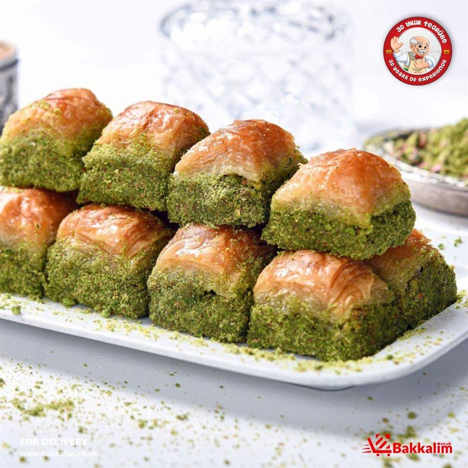 Şehri Antep 500 Gr Antep Usulü Antep Fıstıklı Kuru Baklava