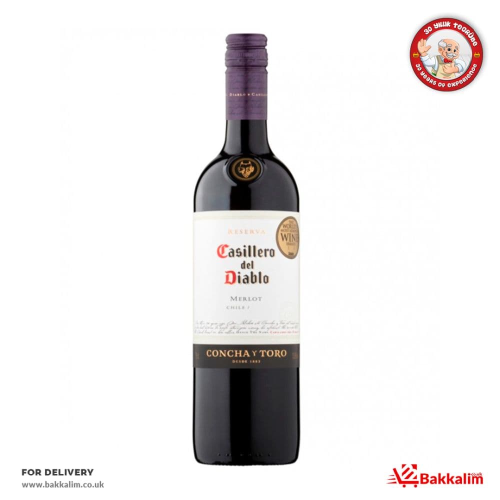 Casillero 75 Cl Del Diablo Merlot 