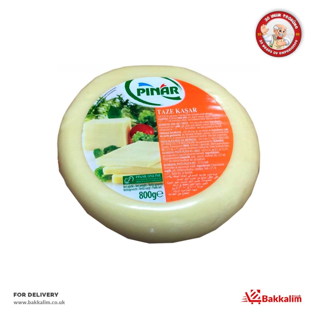 Pınar 800 Gr Taze Kaşar Peyniri