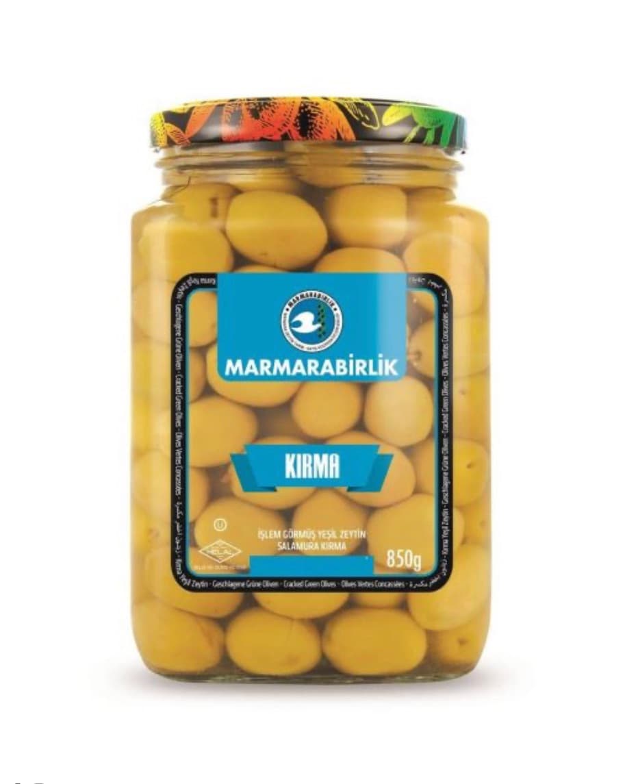 Marmarabirlik Cracked Green Olives 1480 G