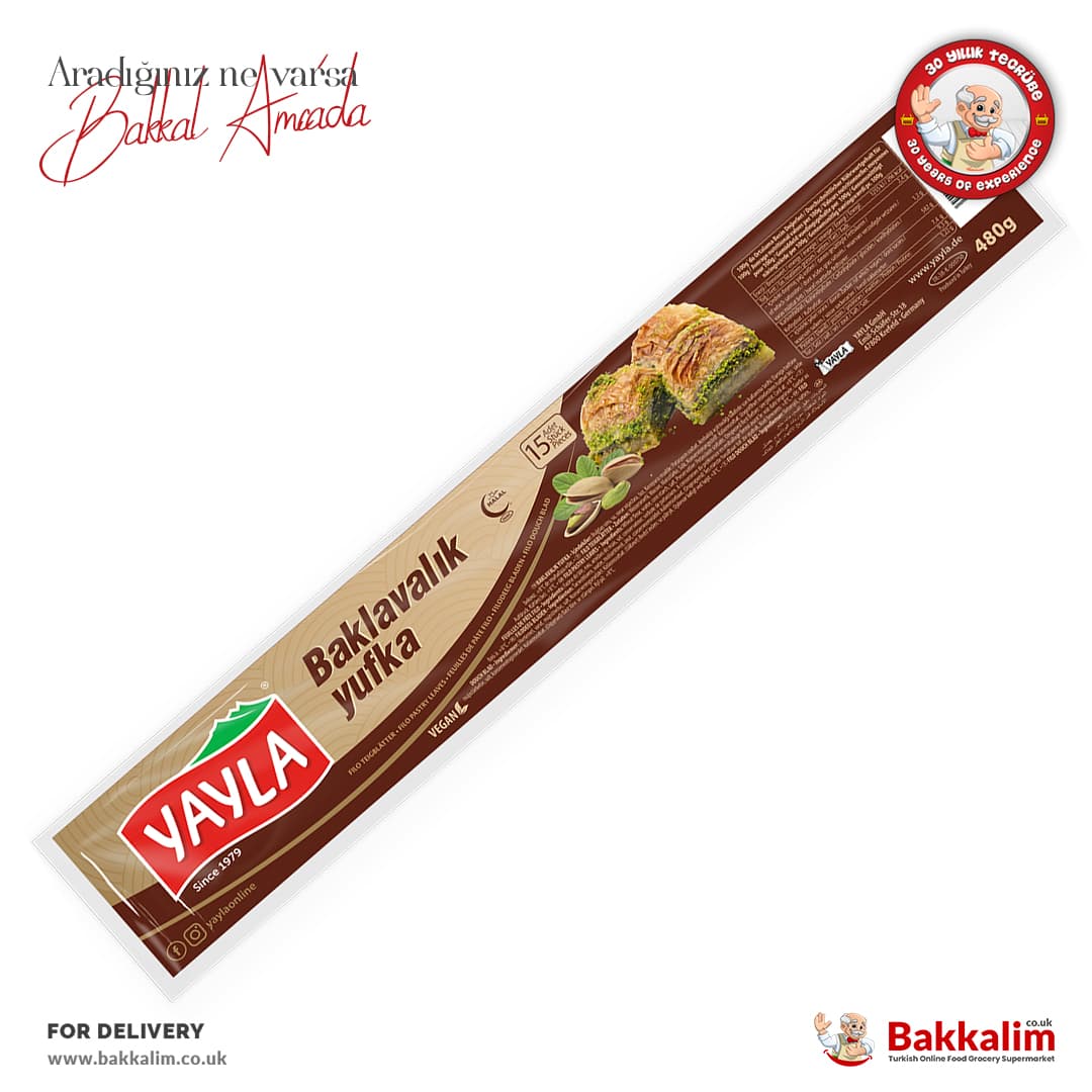 Yayla Baklavalık Yufka 480 Gr