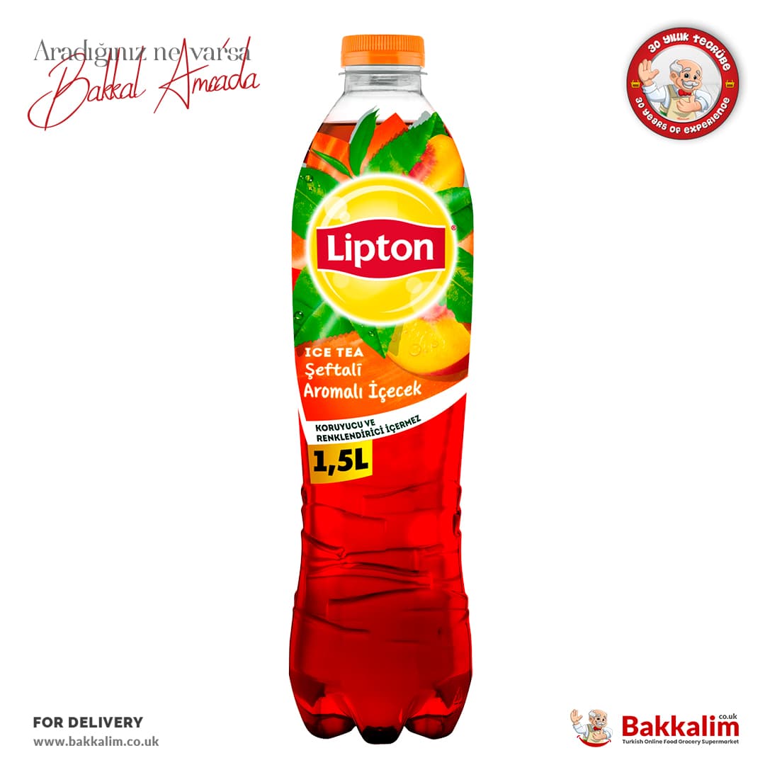 Lipton Şeftali Aromalı Soğuk Çay 1500 Ml