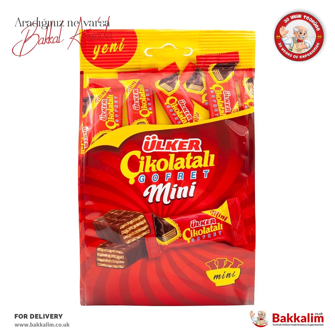 Ülker Çikolatalı Gofret Mini Multi Paket 82 Gr