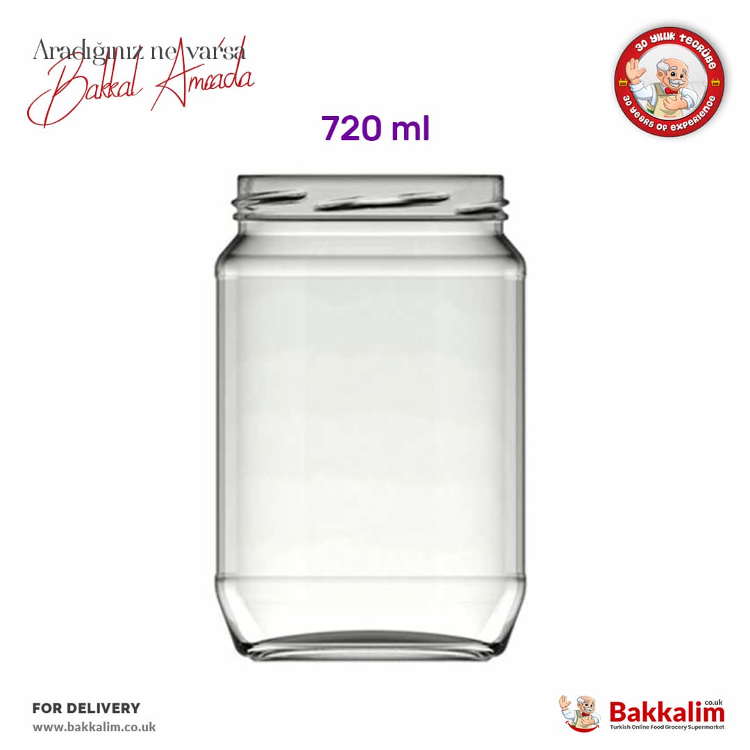 Cam Kavanoz 660 Ml