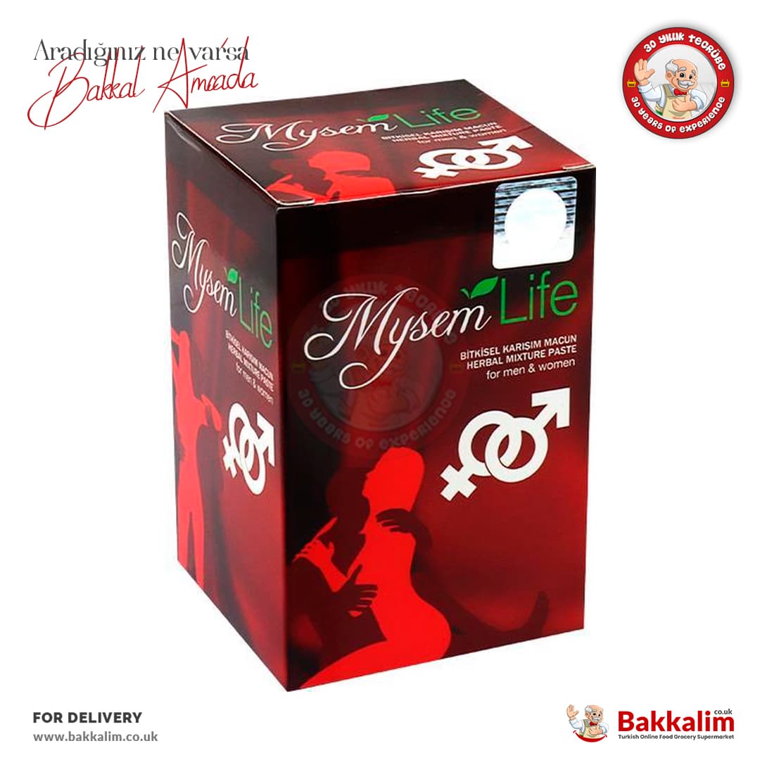Mysem Life Sultan Macunu Cinsel Güç için Erkekler ve Kadınlar için 230 Gr
