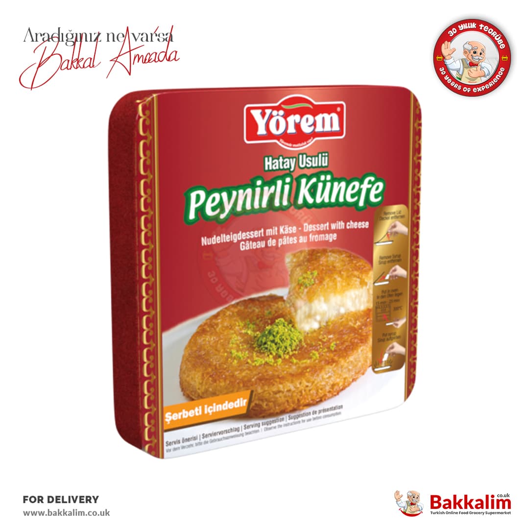 Yörem Hatay usulü Peynirli Künefe 195 Gr 