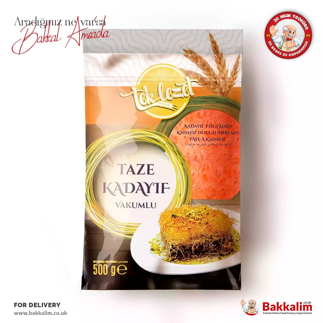 Tek Lezet Taze Kadayıf 500 Gr