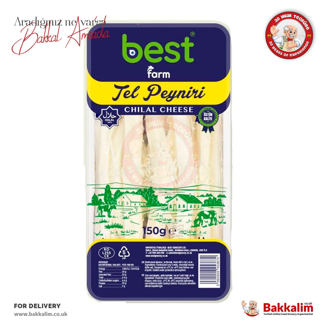 Best Farm Tel Çeçil Peyniri 150 Gr