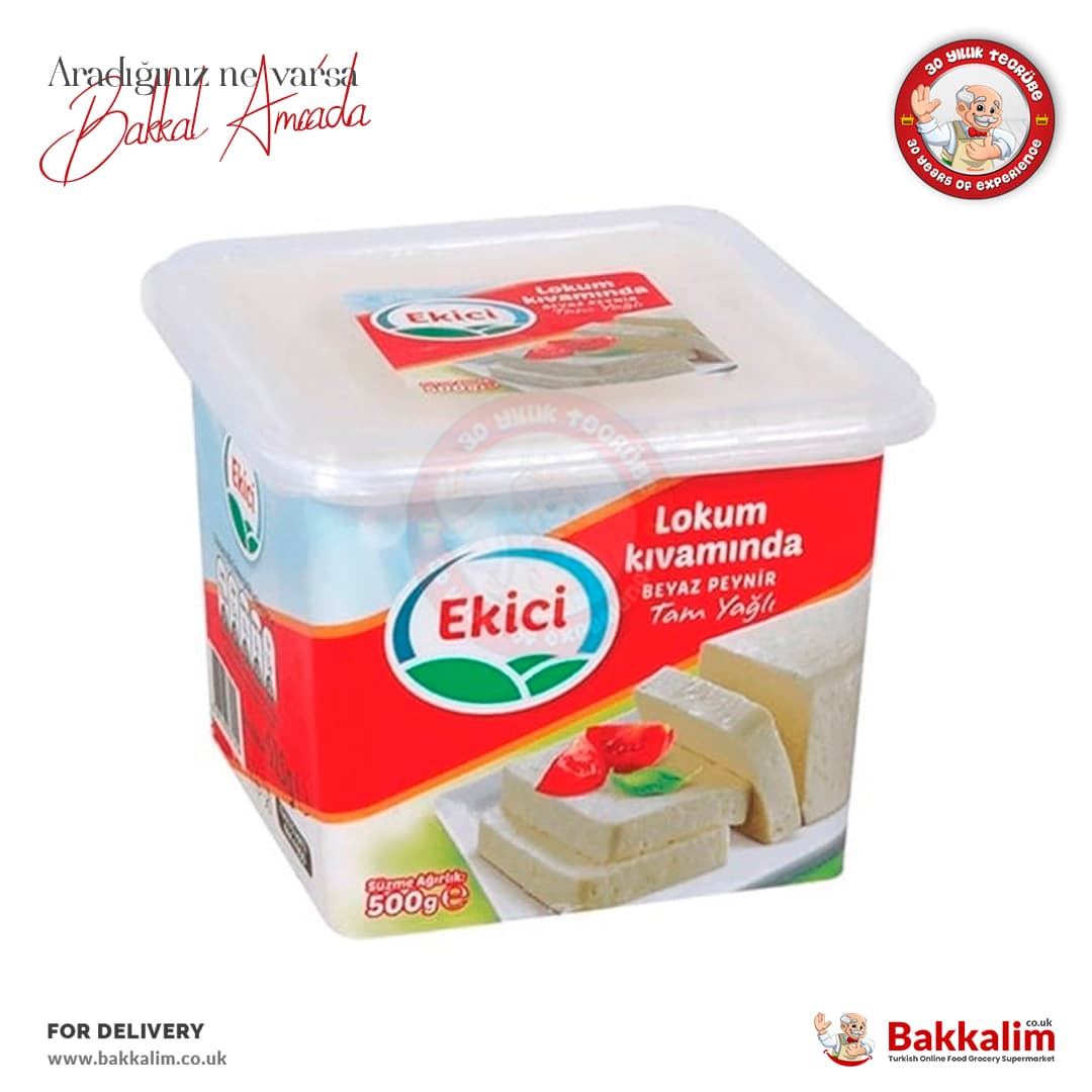 Ekici Beyaz Peynir Tam Yağlı 500 Gr
