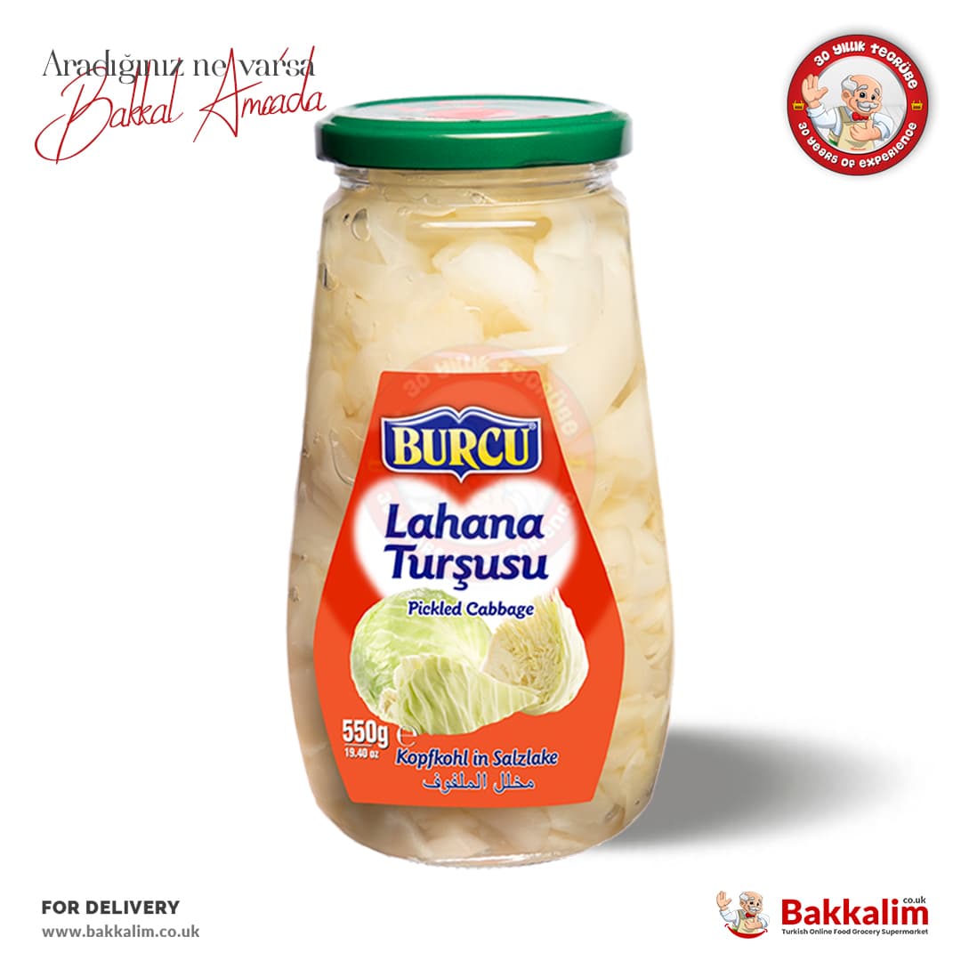 Burcu Lahana Turşusu 550 Gr