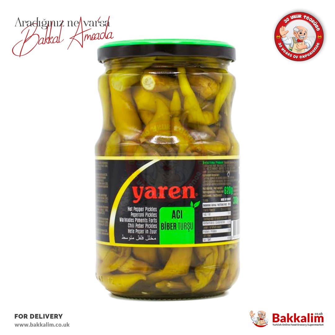 Yaren Acı Biber Turşusu 1700 Gr