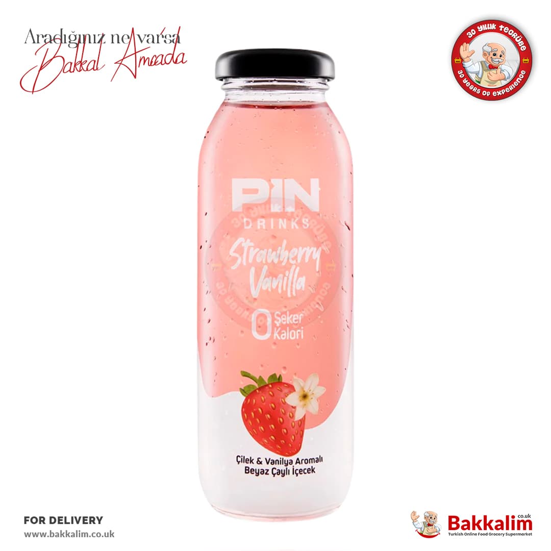 PIN Strawberry &amp; Vanilla Drink 250 ml