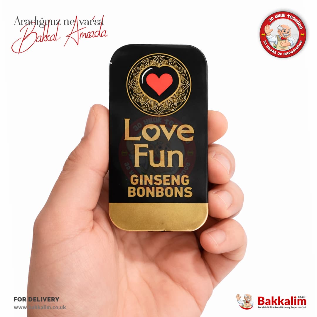 Love Fun Ginseng Bonbon Şeker Cinsel Sağlık 2 Adet