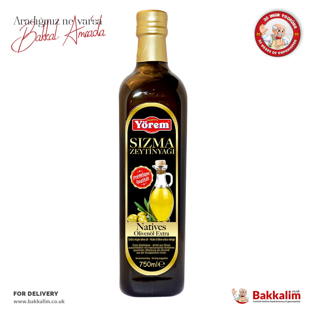 Yörem Sızma Zeytinyağı Doğal 750 ml