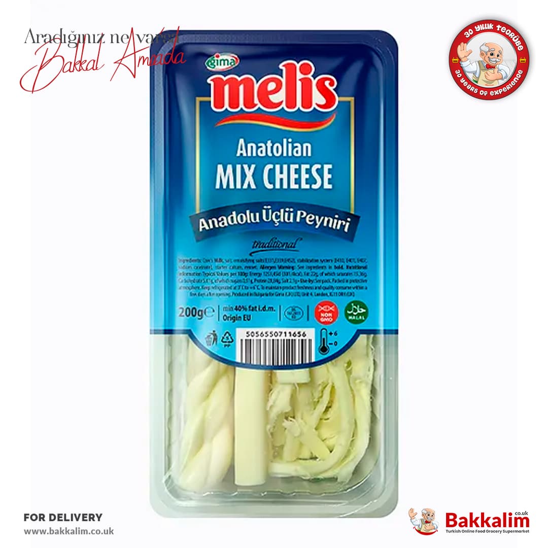 Melis Anadolu Üçlü Peyniri 200 Gr