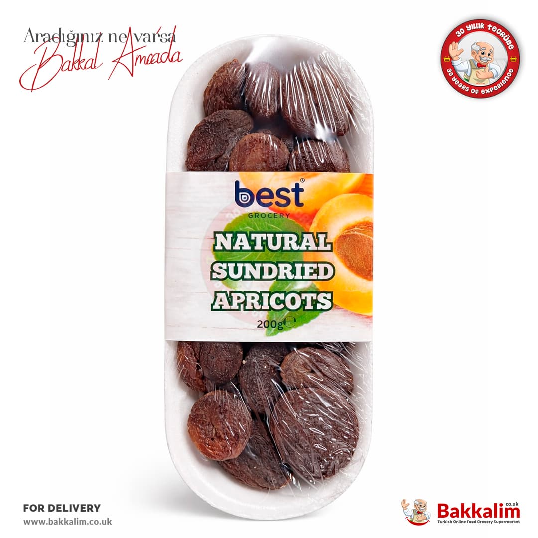 Best Farm Doğal Günkurusu Kayısı 200 Gr