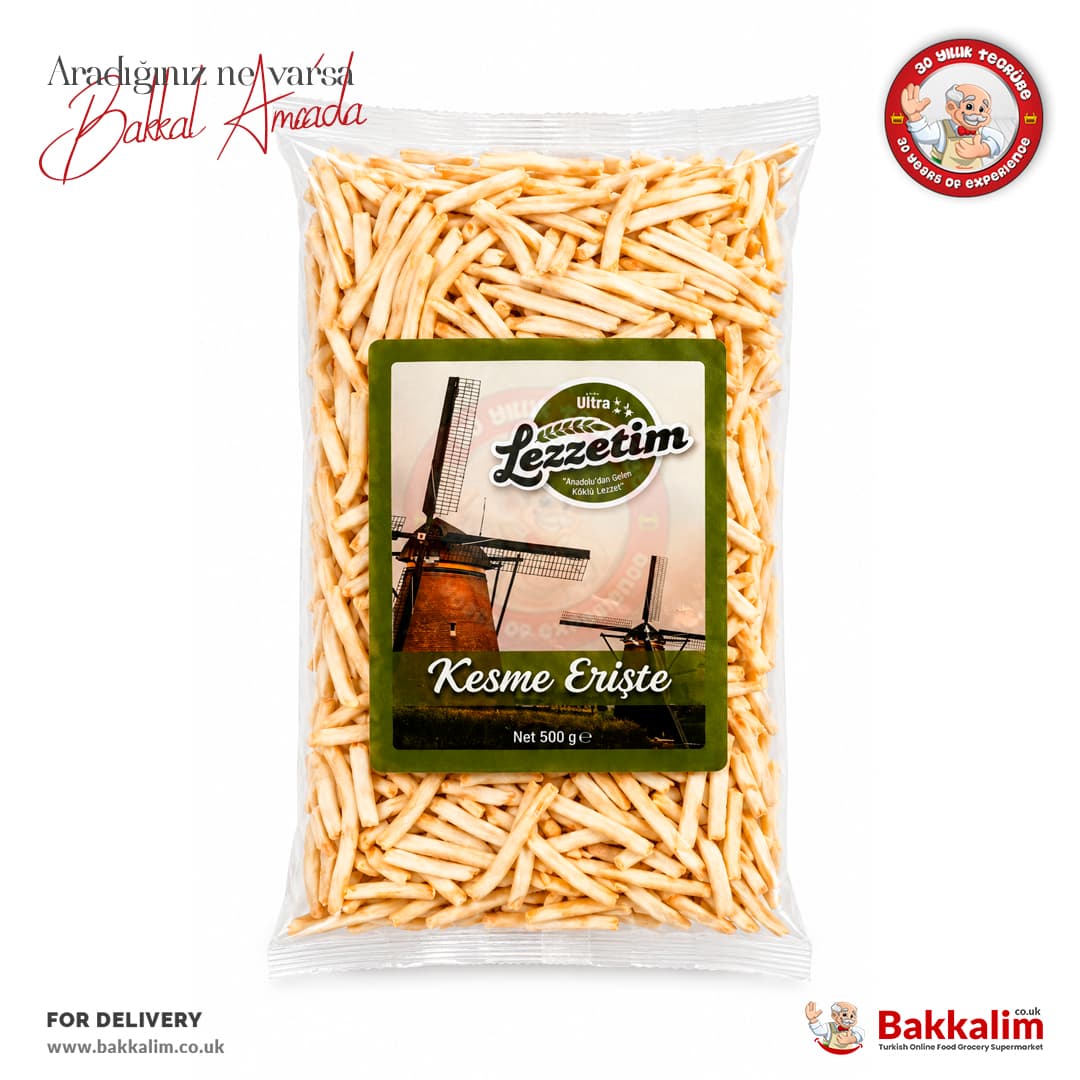 Lezzetim Kesme Erişte 500 Gr