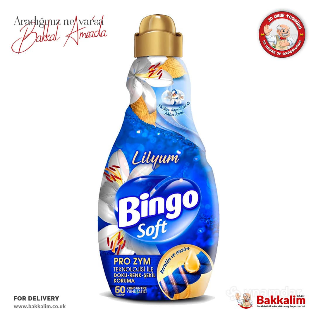 Bingo Soft Lily Konsantre Yumuşatıcı 1440 ml
