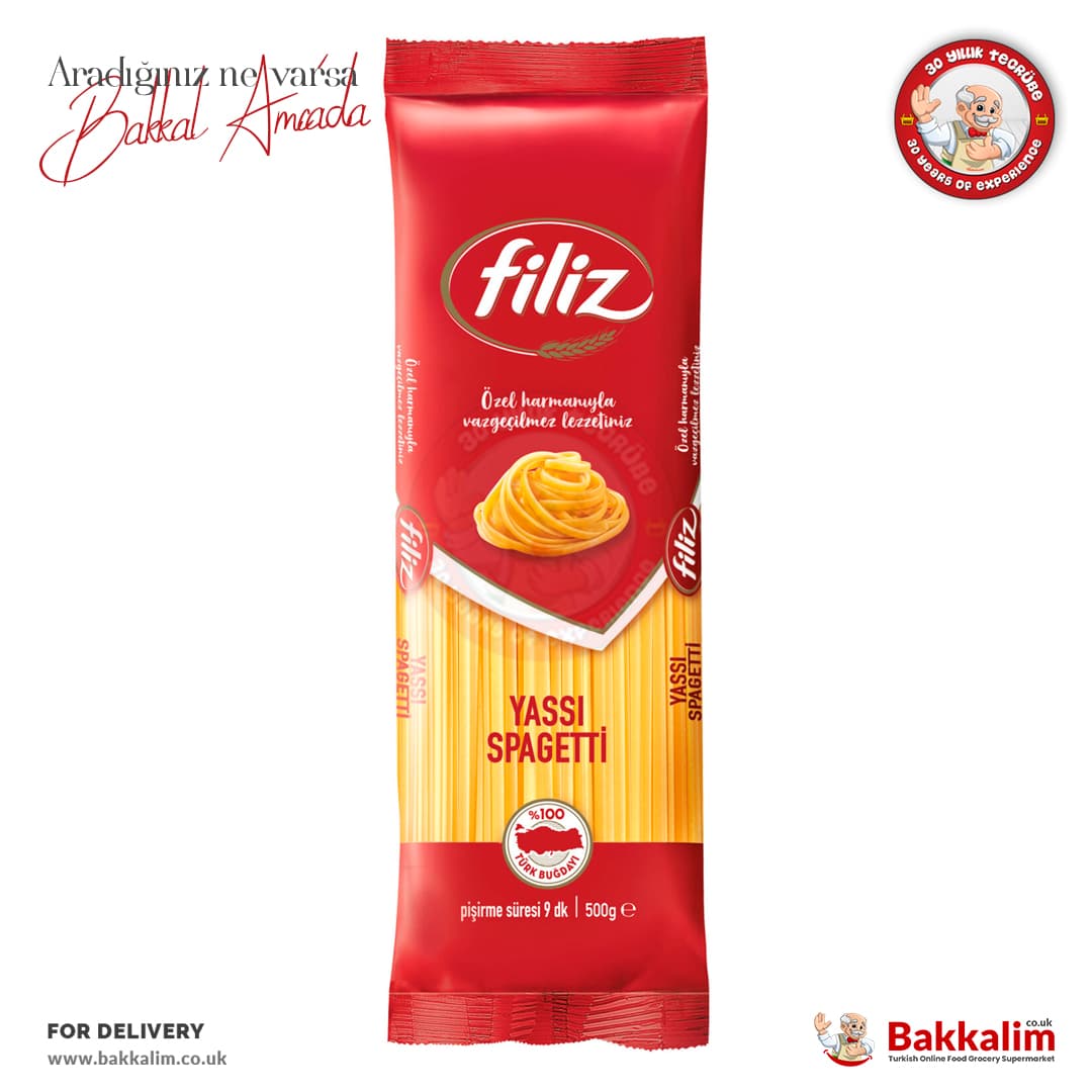 Filiz Yassı Spagetti 500 G