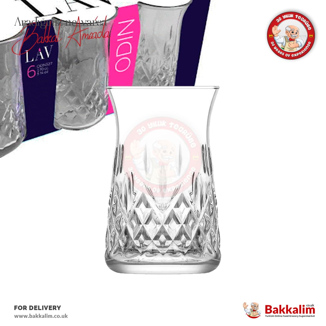 LAV Odin Çay Bardağı 170 cc 6 Adet